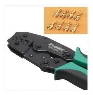 Pinza Crimpeadora Proskit 6pk-230c Terminales Pala Desnudos