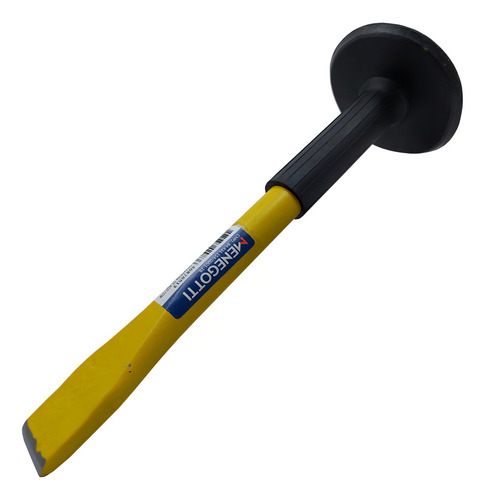 Cincel Cortafierro Plano Punta 19cm Largo 25cm Empuñadura