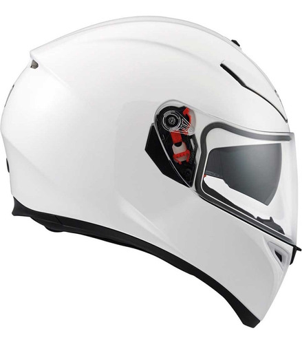 Casco Agv K-3 Sv Ece Blanco Importado  + Pinlock Plaza Motos