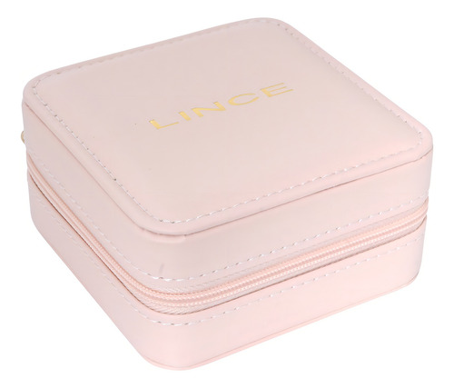 Kit Relogio Lince Feminino Dourado Porta Joia Lrgh229l36