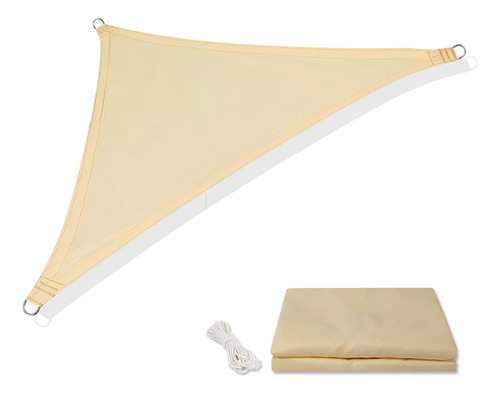 Carpa Toldo Vela De Tela Triangular 3x3x3 Impermeable Uv