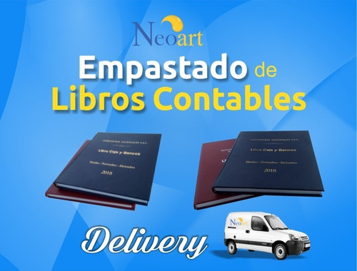 Imagen 2 de 2 de Empastados De Libros Contables , Revistas Entre Otros