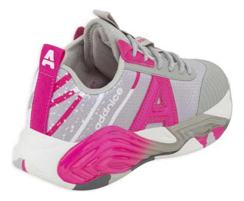 Zapatilla De Vóley Addnice Dama - Sidney Gris/fu