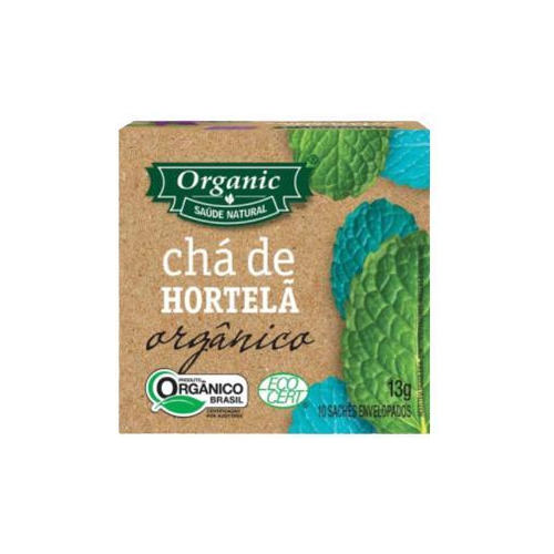 Kit 6x: Chá Orgânico De Hortelã Organic 10 Sachês