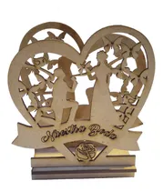 Comprar Servilletero Corazón Boda Recuerdos Nuestra Boda 6 Piezas