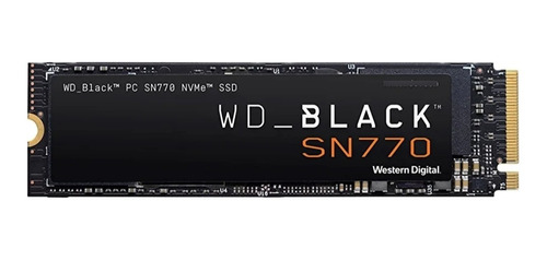 Wd_ Black Ssd,gen4, 500g De 4000mb/s Escritura, Modelo Sn770