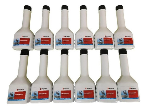 Caixa C/12 Limpa Radiador Wurth 250ml Limpeza Arrefecimento