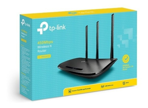 Router Inalambrico Tp Link Tl-wr940n 450mbps Wifi Lan Ccc