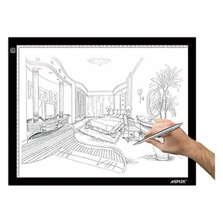 Caja De Luz A3, Led Artcraft Tracing Light Pad Cable D...