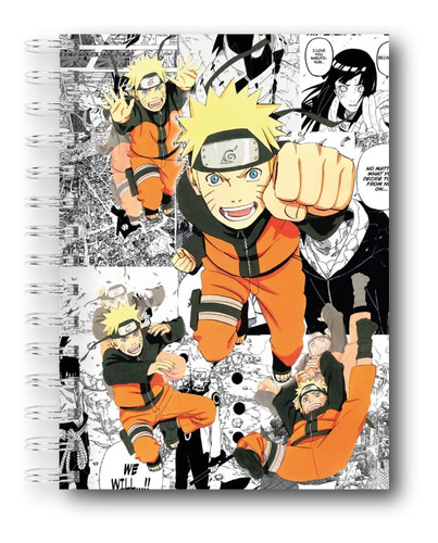 Cuaderno De Anime Naruto +separador - Naruto Accion