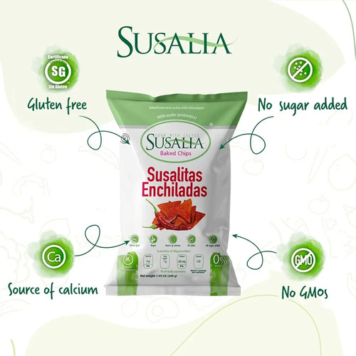 4 Piezas Enchiladas Susalia 200g