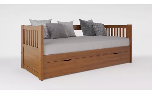 Diván Cama Extensible Pacífico Inmacol Caoba