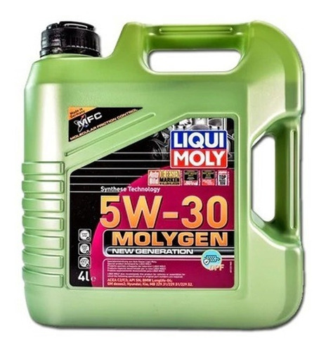 Imagen 1 de 1 de Aceite Liqui Moly 5w30 Molygen New Generation 4l