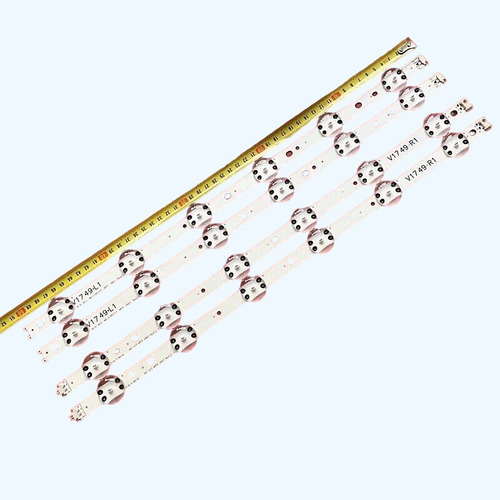 Kit 4 Tiras Led Compatible Con  49uj6350-uc  6led 3v  Xy-024