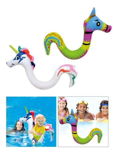 2x Cadeira De Macarrão Flutuante Inflável Piscina Água