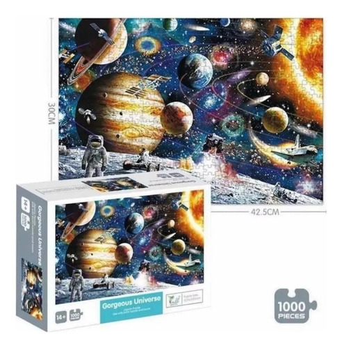 Puzzle Rompecabezas Mini Arte Universo Galaxia 1000pcs