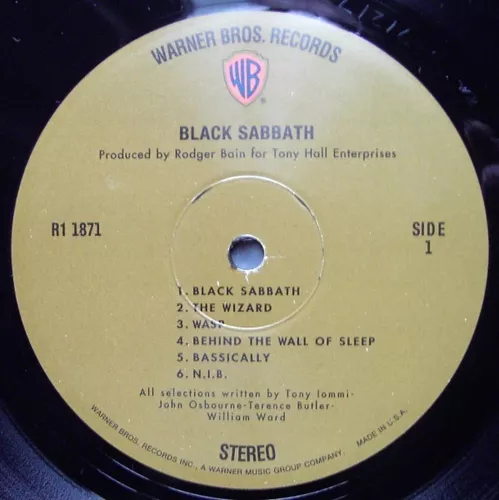 Black Sabbath Black Sabbath Vinilo Rock Activity