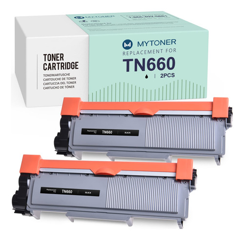 Mytoner Tn660 - Cartucho De Tóner Compatible Con Brother T.