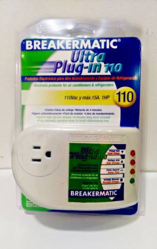 Protector Ultra Plug Para Aire Acondicionado Y Regrigeracion