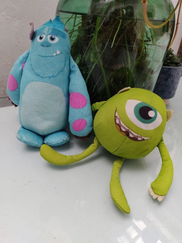 2 Peluche Muñeco Monsters Inc 20cm Original Pixar Niño 