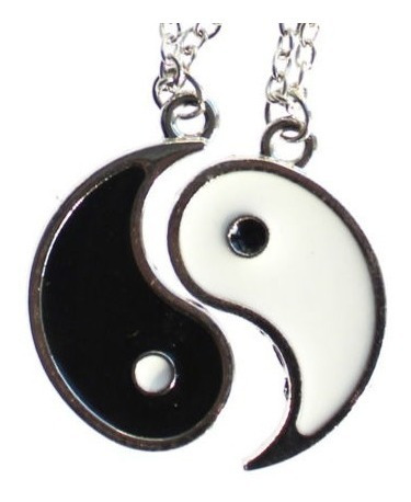 Grandes Amigos Ying Y Yang Yin Tai Chi Mejor Esmalte Calient