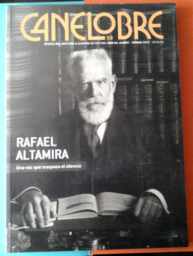 Rafael Altamira - Nro. Especial De La Revista Canelobre - Cd
