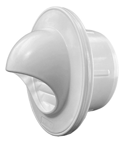Difusor Redondo Diametro 10cm - Plastico Con Sombrero Blanco
