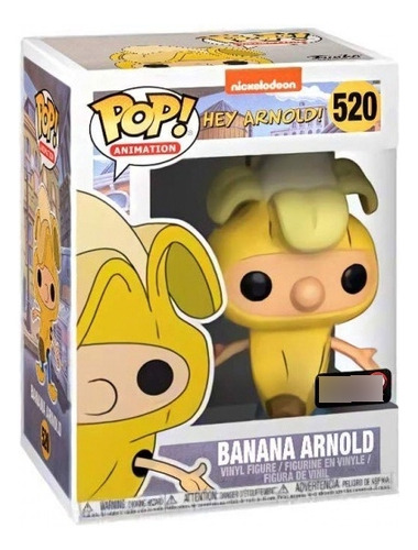Funko Pop Televisión Hey Arnold - Banana Arnold 520
