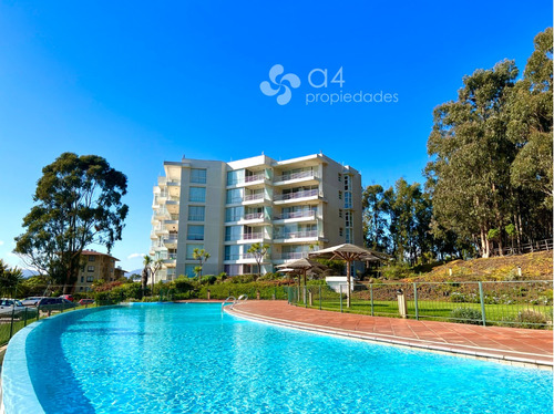 Acogedor Dpto En Primera Línea, Condominio Alto Mar Maitenci