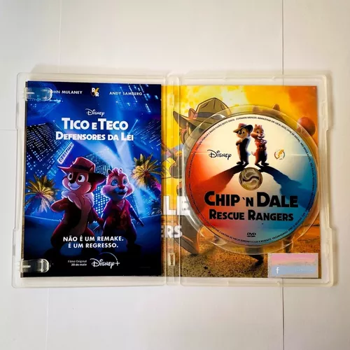 DVD Filme - Tico e Teco Defensores da Lei (2022) Dual Áudio