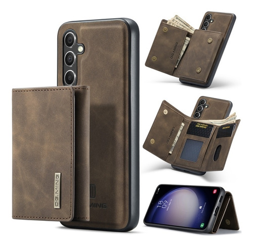 Funda Magnética Plegable De Tres Partes For Samsung