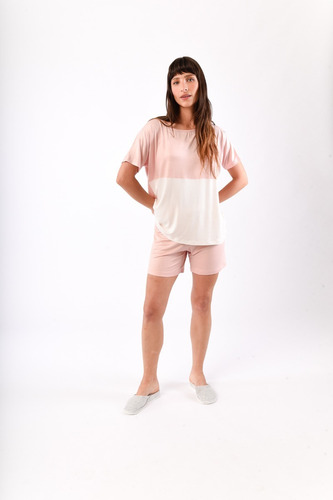 Pijama Manga Corta Short Modal Lencería Lumiere