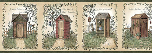 Coleccion Baño Tematica Linda Spivey Outhouse Chesapeake