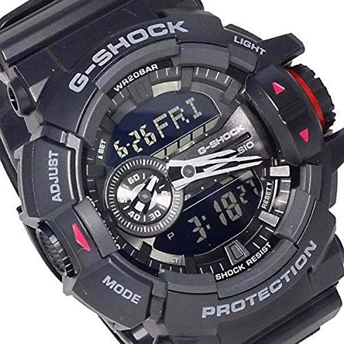 Relógio Casio G-shock Ga-400-1b Resistente A Choques, 200 M,
