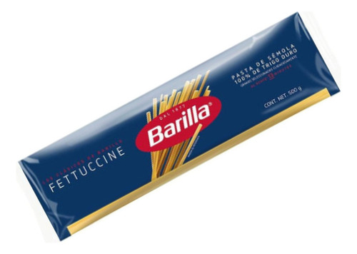 5 Pzas Pasta Barilla Fettuccine 500 G