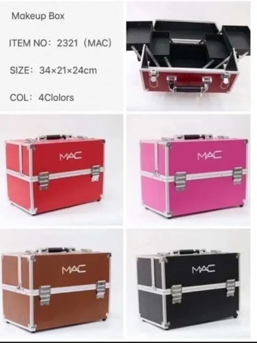 Lo mejor maletin mac cosméticos bolsas y maletas 2022 - Aliexpress