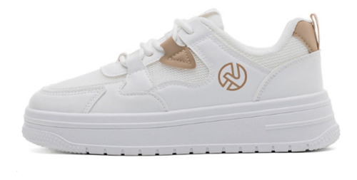 Zapatillas De Tenis Transpirables Para Mujer Zapatos Blancos