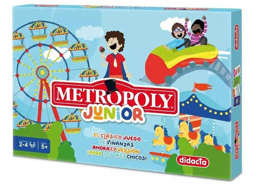 Juego De Mesa Metropoly Junior Didacta ; Que Regalo