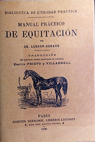 Libro Manual Practico De Equitacion  De Ch Lebrun Renaud