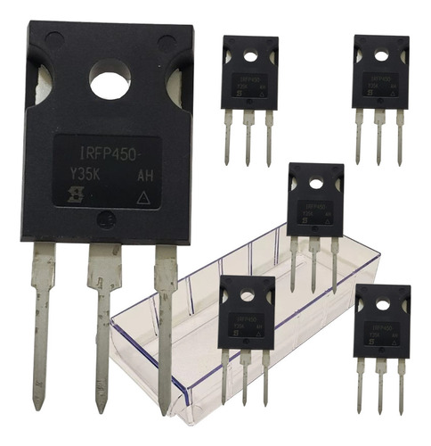 6 X Transistor Fet Mosfet Irfp450 Irfp 450 P450