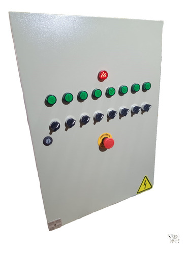 Quadro De Iluminação 8 Setores 3.300 Watts Cada 220v 15 A