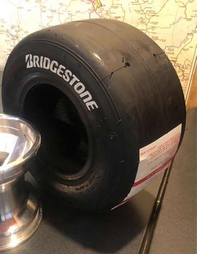 Kit De Dos Llantas 4.5/10-5 Go Kart Bridgestone - Duras