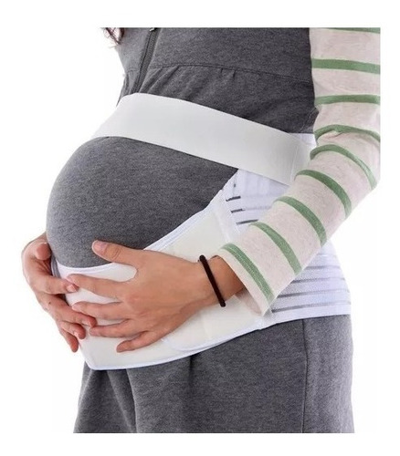 Faja Maternal Lumbar Embarazo Elástico Embarazada Importada