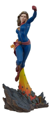 Estátua Captain Marvel - Avengers Assemble Marvel - Sideshow