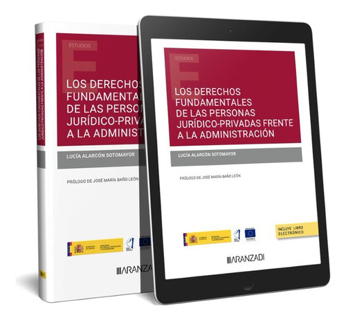 Los Derechos Fundamentales De Las Personas Juridico Privadas, De Lucia Alarcon Sotomayor. Editorial Aranzadi En Español