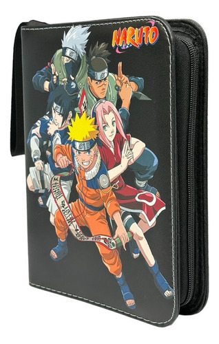 Album Porta Cartas Naruto Shippuden Capacidad 400 Cartas