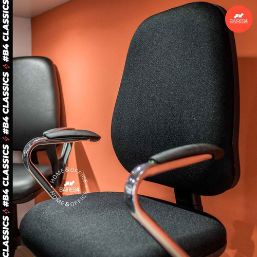 Imagen 1 de 7 de Silla De Oficina Ejecutiva Cromada