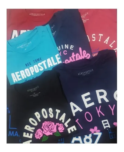 Lote De 30 Blusas O Playeras Aeropostale Cuotas sin inter s