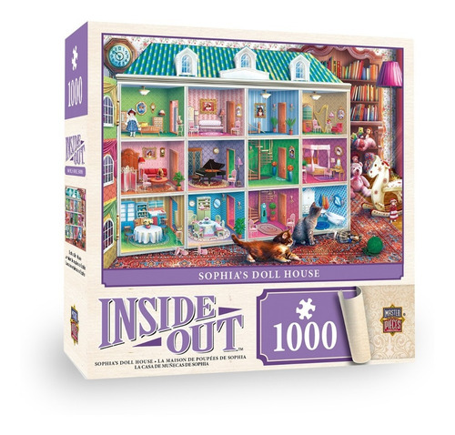 Rompecabezas Sophias Doll House - 1000 Piezas