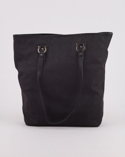 Tote Ferragamo Gancini Canvas